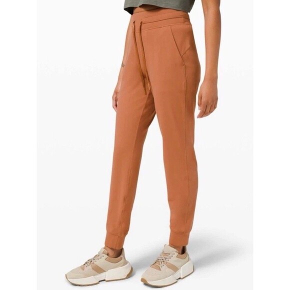 Lululemon Ready to Rulu Jogger High Rise Desert Sun Pockets Drawstring Size 0 - Picture 1 of 14